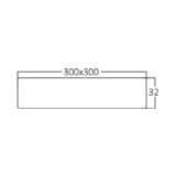 OKRUGLI LED panel 6W nadgradni - Elektrometal