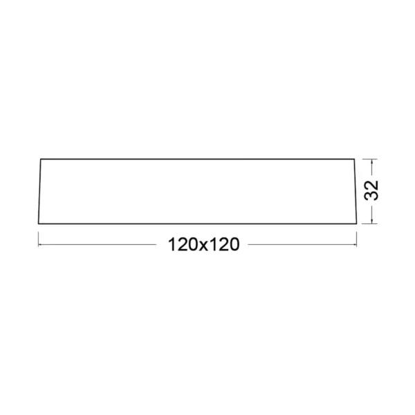 OKRUGLI LED panel 6W nadgradni - Elektrometal
