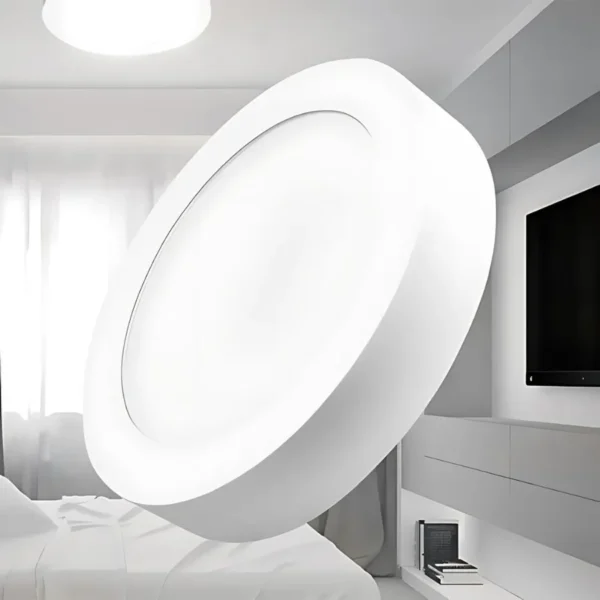 OKRUGLI LED panel 6W nadgradni - Elektrometal