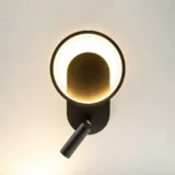 Zidna svetiljka M10914-1Z B LED crna 7+5W 3000K - Elektrometal