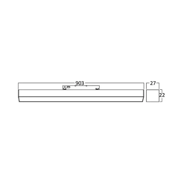 KONEKTOR ZA MAGNETNU ŠINU BRY CRC01 48VDC 27.6×52.5 - Elektrometal