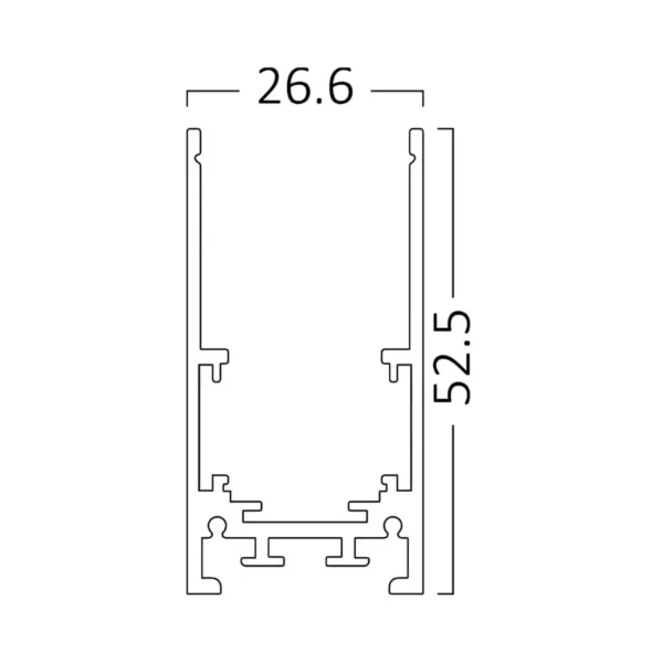 KONEKTOR ZA MAGNETNU ŠINU BRY CRC01 48VDC 27.6×52.5 - Elektrometal