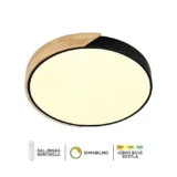 LED PLAFONJERA 18W DRVO KVADRAT SQ-IR + daljinski B - Elektrometal
