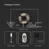SMART TRAKA LED RGB + 3000K-6500K 2U1 V-TAC - Elektrometal