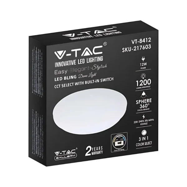 LED PLAFONJERA SA DALJINSKIM BRY NELA SR2 RND BELA 65W IP20 - Elektrometal