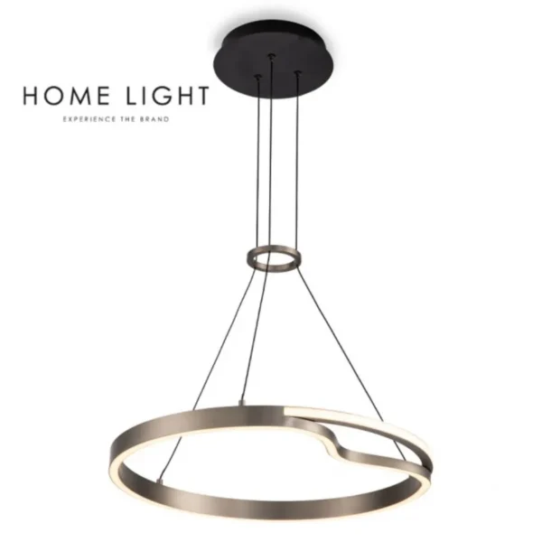 LUNA 235 LUSTER 37W 3000K SIVA - Elektrometal