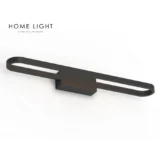 LUNA 322 ZIDNA LAMPA 10W 3000K CRNA - Elektrometal