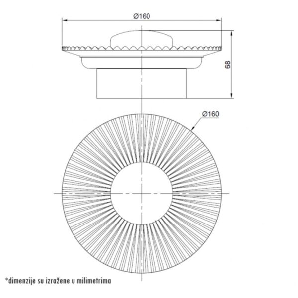 VESTA 651 ZIDNA SVETILJKA 8W 3000K - Elektrometal