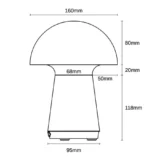 VESTA 652 STONA LAMPA 3W 3000K PUNJIVA - Elektrometal