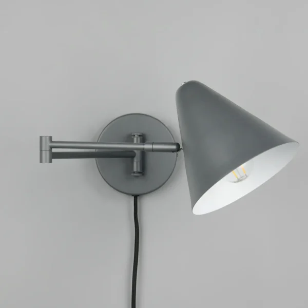Zidna lampa TRIO Cosima 263970142 u antracit boji sa podesivim krakom