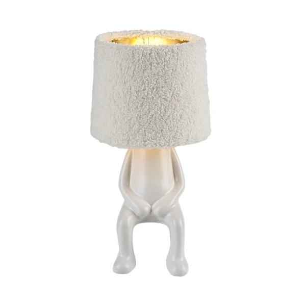Rabalux Smurfy 74218 krem stona lampa u obliku sedeće figure