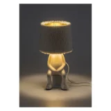 Rabalux Smurfy 74218 krem stona lampa u obliku sedeće figure sa uključenim svetlom