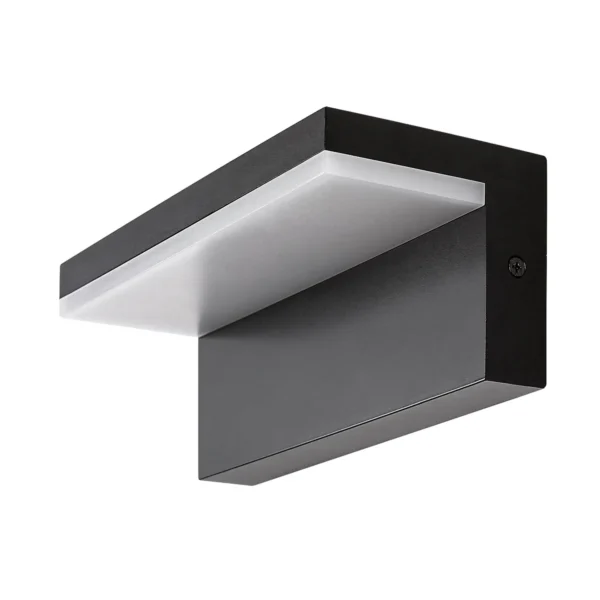 Rabalux Zaragoza 77092 crna LED spoljna zidna lampa 10 W iz dodatnog ugla
