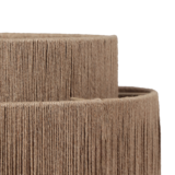SMILLA 366800136 Boho visilica od prirodne jute sa crnim mat metalom — dodatni prikaz 4