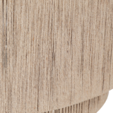 SMILLA 366890136 velika Boho visilica od prirodne jute sa crnim mat metalom — dodatni prikaz 3