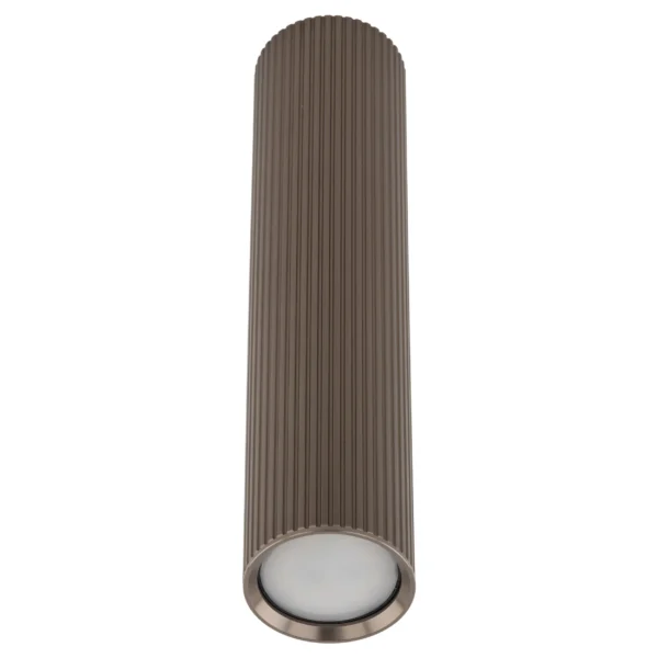 TK Lighting TUNE BROWN L 11029 — braon rebrasto metalno kućište i otvor za gu10 sijalicu