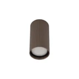 TK Lighting TUNE BROWN S 11027 — braon rebrasto metalno kućište i otvor za gu10 sijalicu
